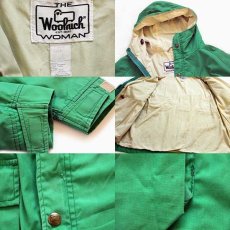 画像3: 70s USA製 Woolrichウールリッチ マウンテンパーカー ライトグリーン W-L (3)