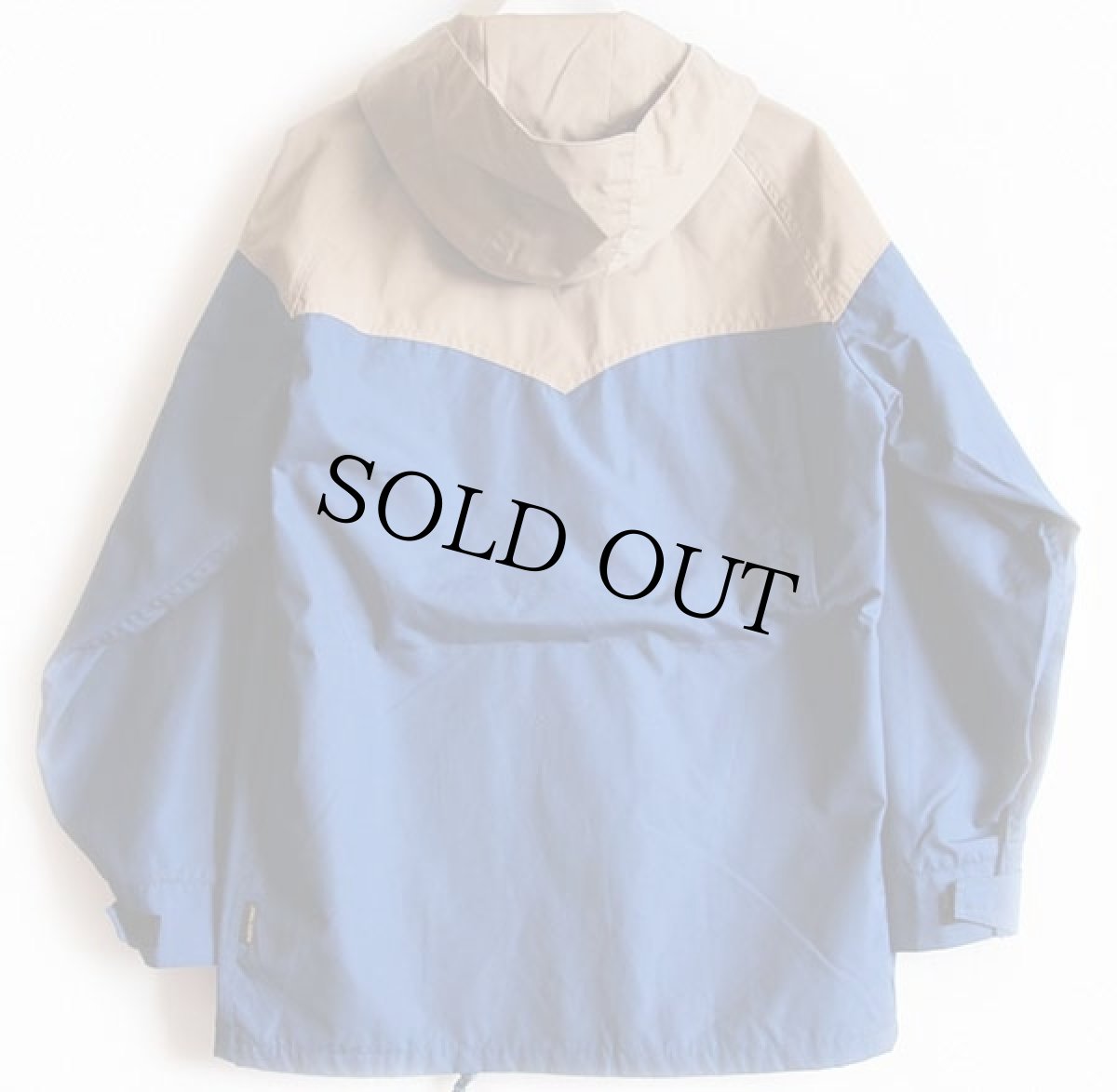 画像2: 80s PACIFIC TRAIL ツートン ヨーク切り替え マウンテンパーカー 紺×ベージュ 20 (2)