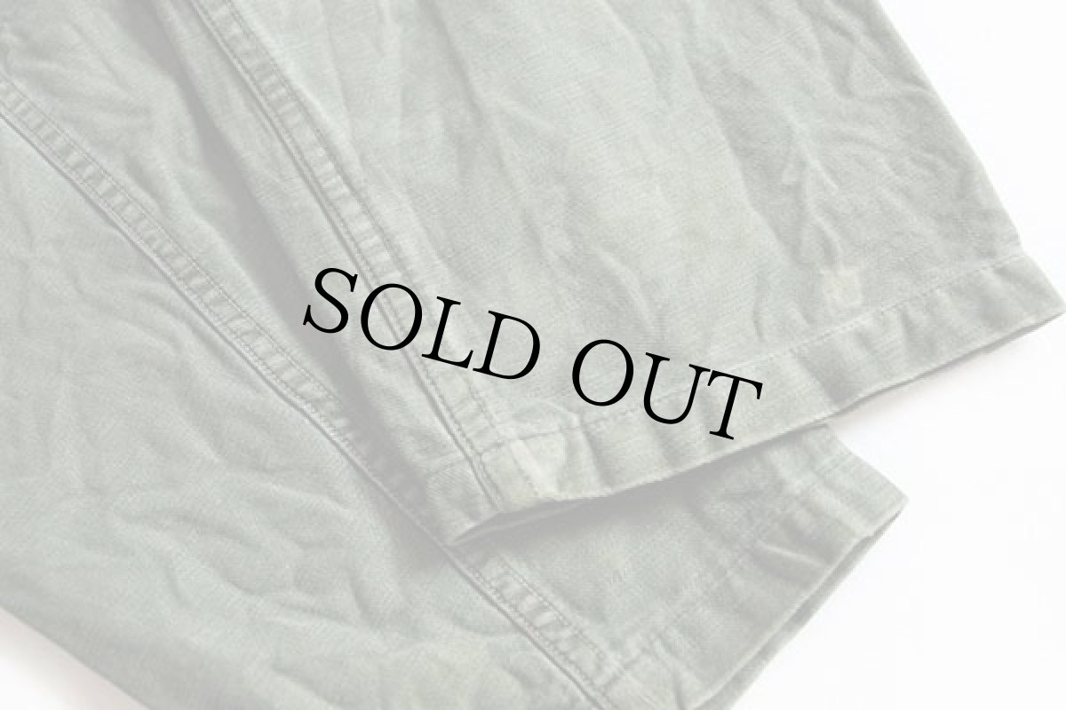 画像6: 60s 米軍 U.S.ARMY パッチ付き ユーティリティシャツ (6)