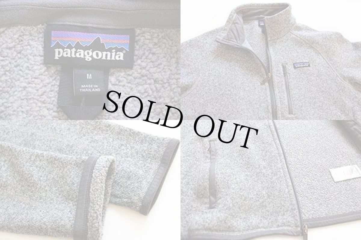 画像3: patagoniaパタゴニア ベターセーター フリースジャケット グレー M (3)