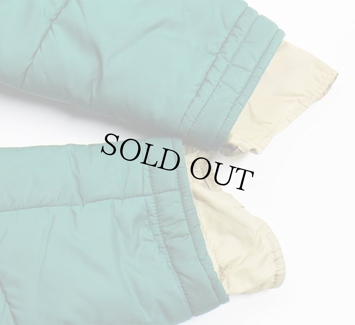 画像6: 70s L.L.Bean 筆記体タグ 中綿入り ナイロンジャケット 緑 M (6)