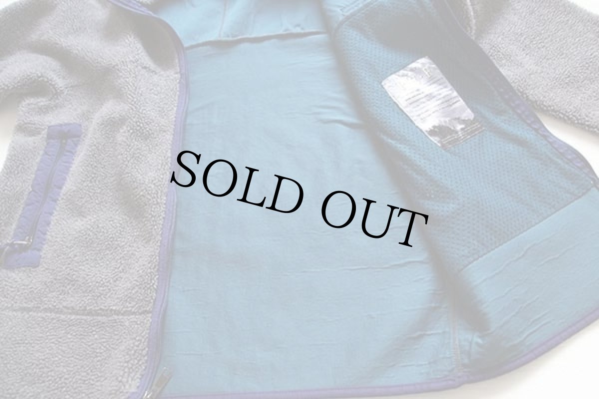 画像5: 90s USA製 patagoniaパタゴニア レトロX フリースジャケット グレー XL★雪なしタグ (5)