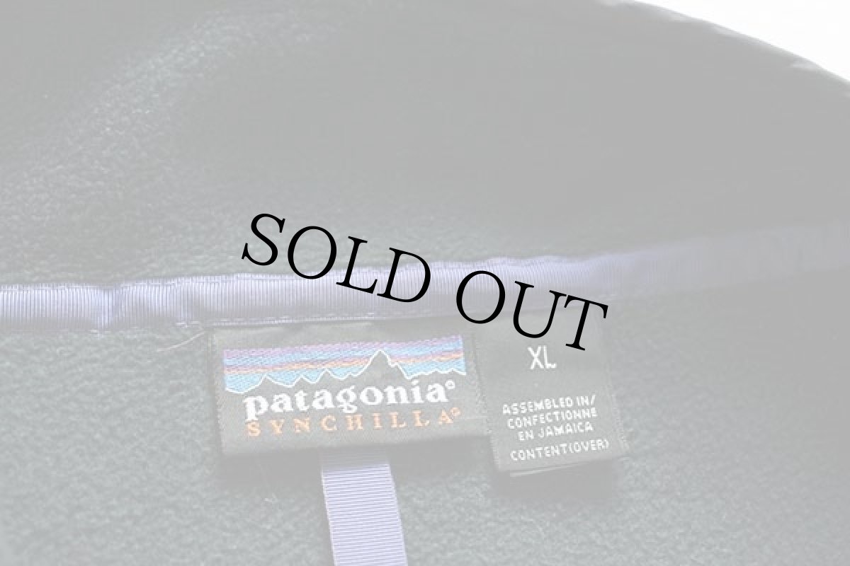 画像4: 90s patagoniaパタゴニア シンチラ フリース スナップT 深緑 XL (4)