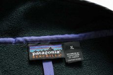 画像4: 90s patagoniaパタゴニア シンチラ フリース スナップT 深緑 XL (4)