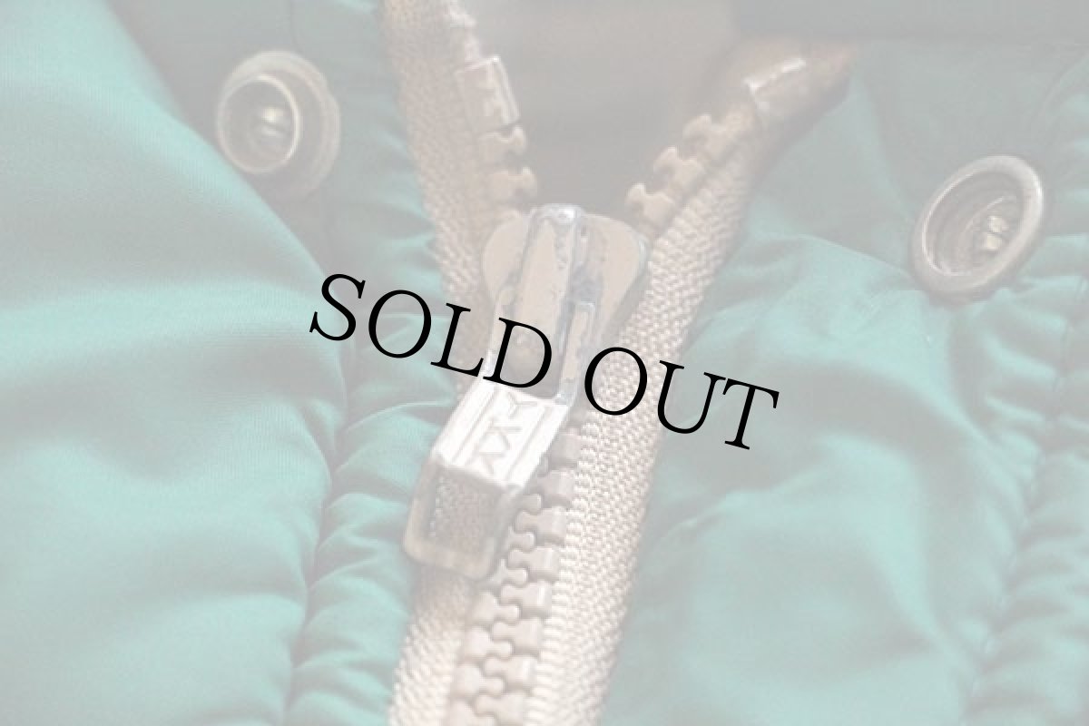 画像7: 70s L.L.Bean 筆記体タグ 中綿入り ナイロンジャケット 緑 M (7)