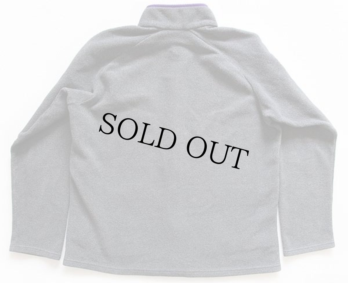 画像2: patagoniaパタゴニア Karstensカーステンス フリースジャケット グレー×パープル M (2)