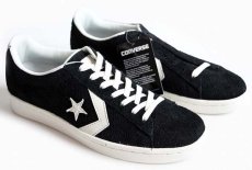 画像1: 未使用★CONVERSEコンバース PRO LEATHERプロレザー 76 OX スエード 黒 10.5★US限定モデル (1)