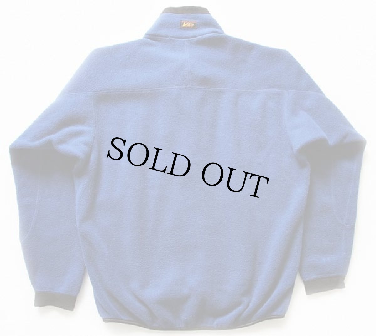 画像2: 90s REI POLARTEC フリースジャケット 濃青 M (2)