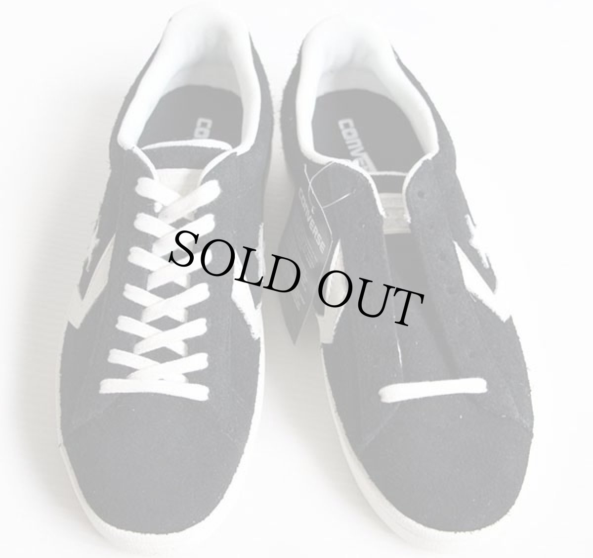 画像3: 未使用★CONVERSEコンバース PRO LEATHERプロレザー 76 OX スエード 黒 10.5★US限定モデル (3)