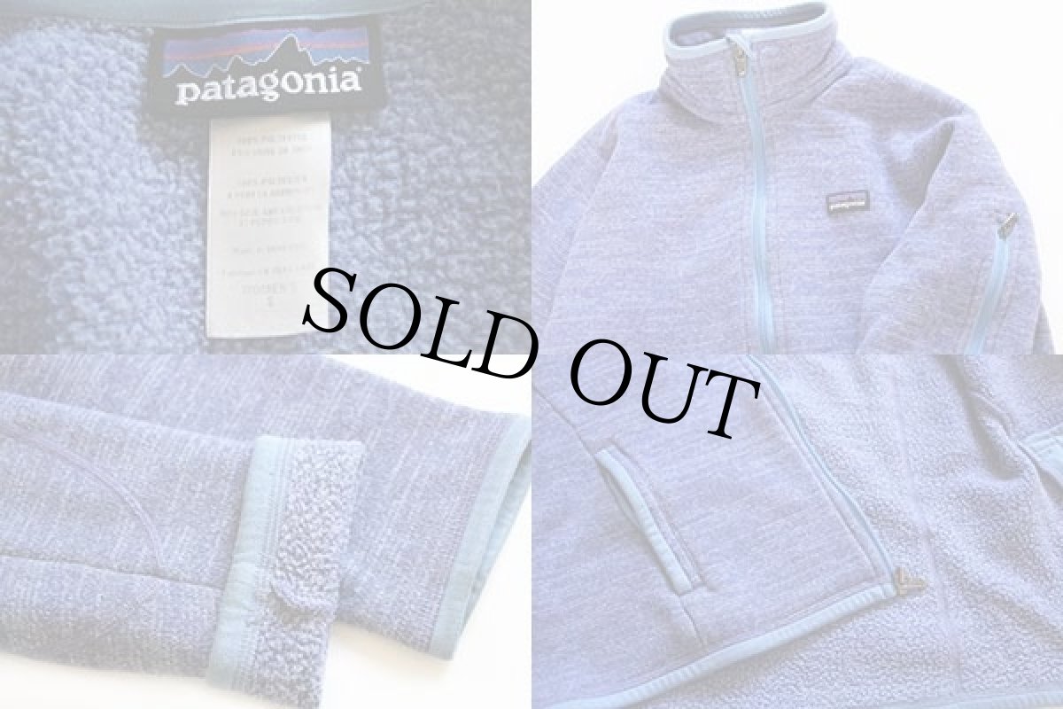画像3: patagoniaパタゴニア ベターセーター フリースジャケット 薄紫 W-S (3)