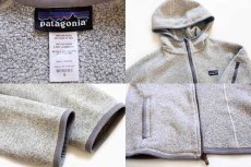 画像3: patagoniaパタゴニア ベターセーター フーディー フリースパーカー グレー W-S (3)