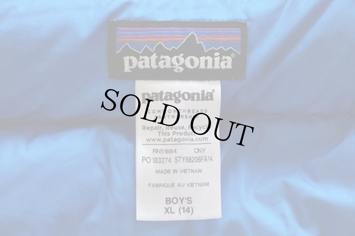 画像4: patagoniaパタゴニア ハイロフト ダウンセーター フーディー ダウンパーカー CNY ボーイズXL★ダウンジャケット (4)
