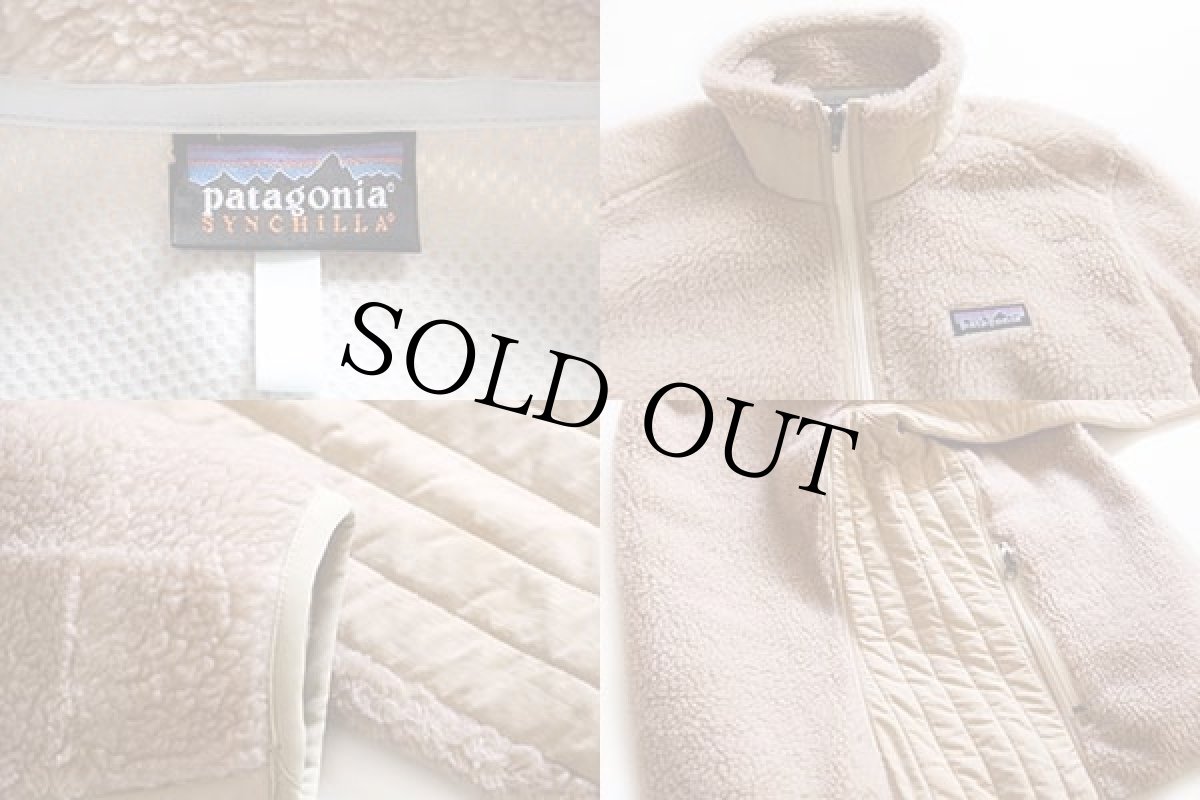 画像3: patagoniaパタゴニア レトロX シンチラ フリース ジャケット ナチュラル (3)