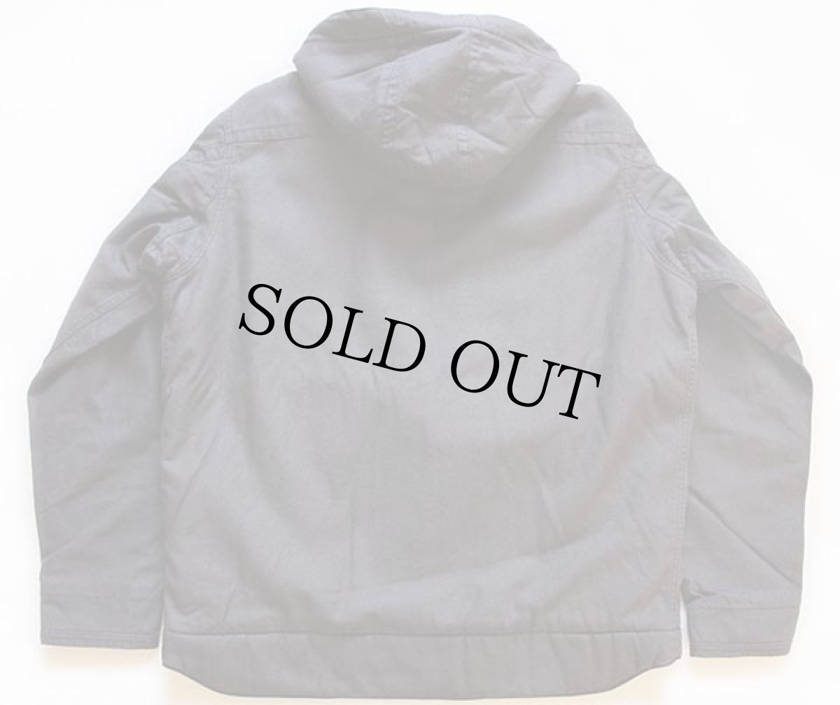 画像2: patagoniaパタゴニア フリースライナー オーガニックコットン ラインド キャンバス フーディー フォージグレー L★焚火ジャケット (2)