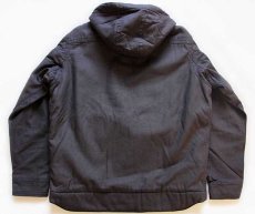 画像2: patagoniaパタゴニア フリースライナー オーガニックコットン ラインド キャンバス フーディー フォージグレー L★焚火ジャケット (2)