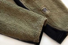 画像6: 00s USA製 patagoniaパタゴニア R2 POLARTEC フリースジャケット フィールドグリーン W-L★刺繍ロゴ (6)