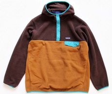 画像1: patagoniaパタゴニア シンチラ フリース スナップT フーディー マルチカラー L (1)