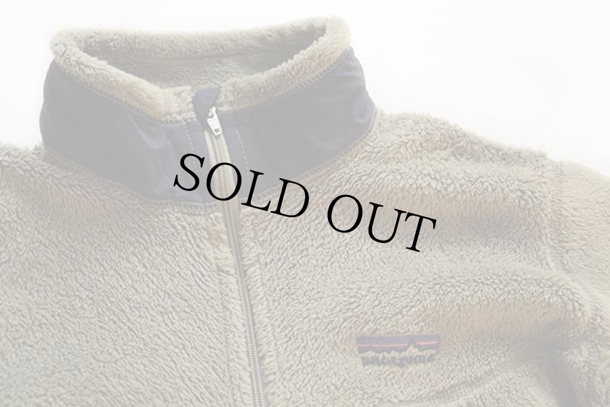 画像3: 00s USA製 patagoniaパタゴニア R2 POLARTEC フリースジャケット フィールドグリーン W-L★刺繍ロゴ (3)