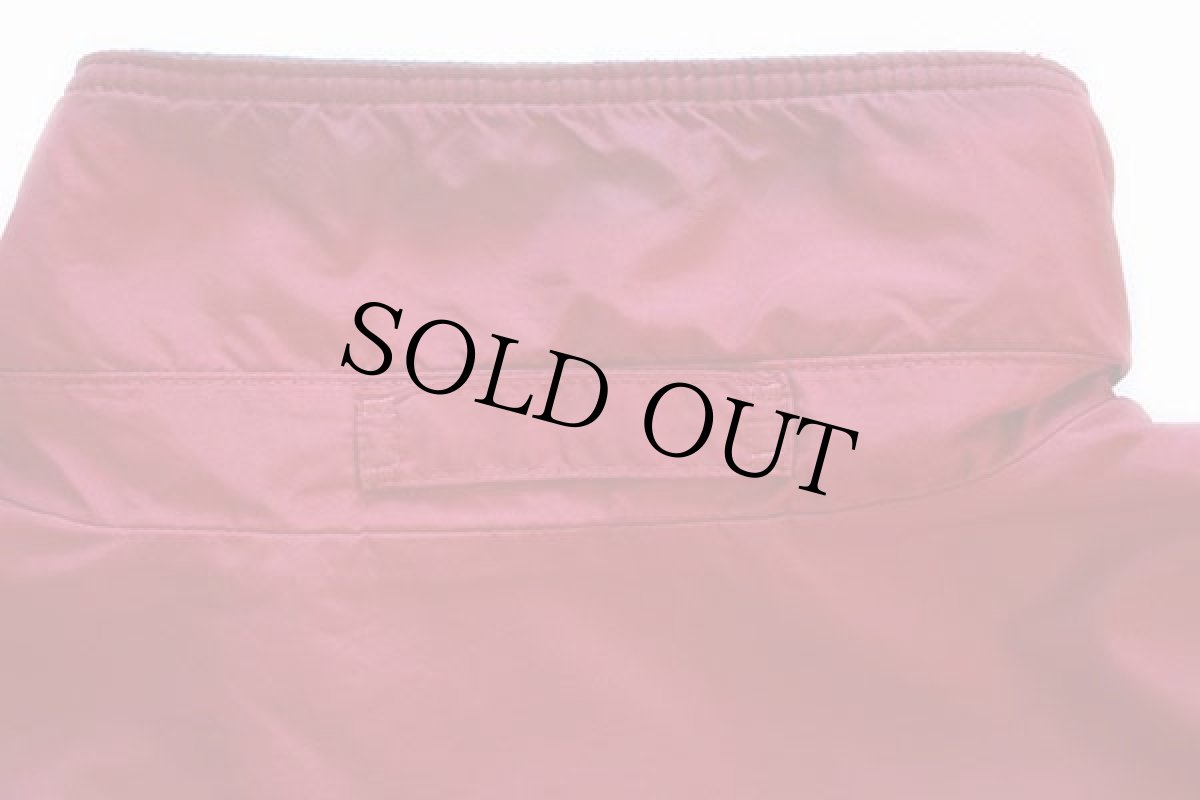 画像7: 90s USA製 patagoniaパタゴニア フリースライナー ナイロンジャケット 濃赤 L★シェルドシンチラ (7)