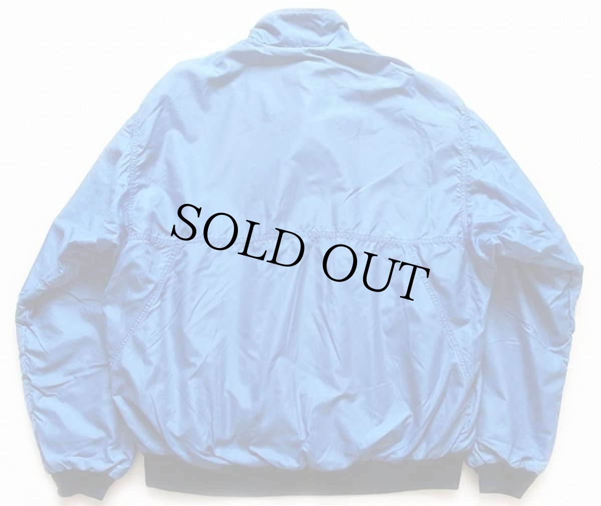 画像2: 80s USA製 patagoniaパタゴニア フリースライナー ナイロンジャケット 青×紺 XL★シェルドシンチラ (2)