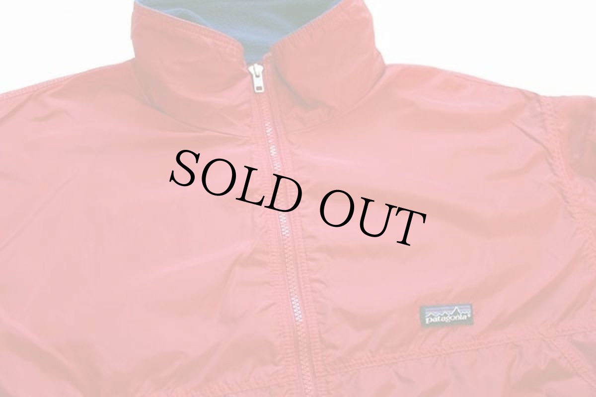 画像3: 90s USA製 patagoniaパタゴニア フリースライナー ナイロンジャケット 赤 L★シェルドシンチラ (3)