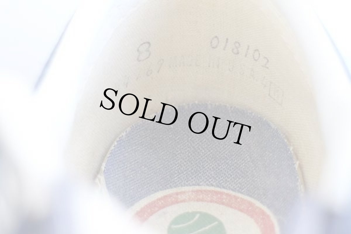 画像4: 70s USA製 UNKNOWN キャンバス スニーカー ローカット 紺 8 (4)