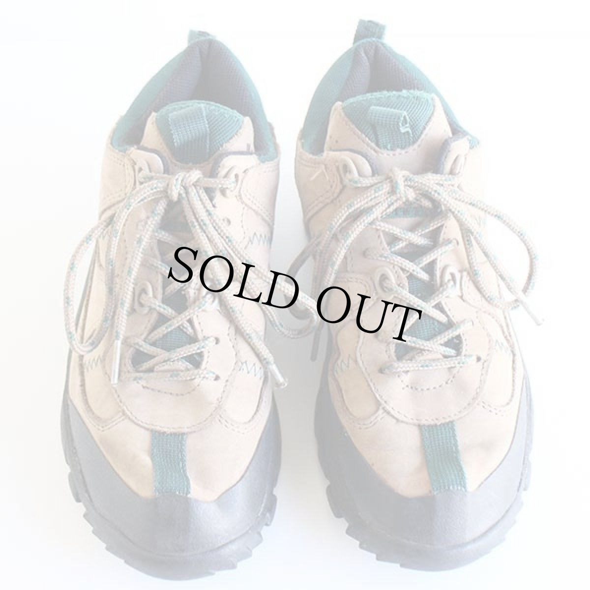 画像3: 90s NIKEナイキ ACG ヌバックレザー トレッキングシューズ ベージュ 25cm (3)