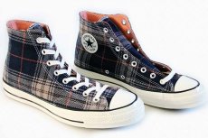 画像1: 未使用★CONVERSEコンバース Chuck Taylorチャックテイラー CT70 HI チェック 10 (1)