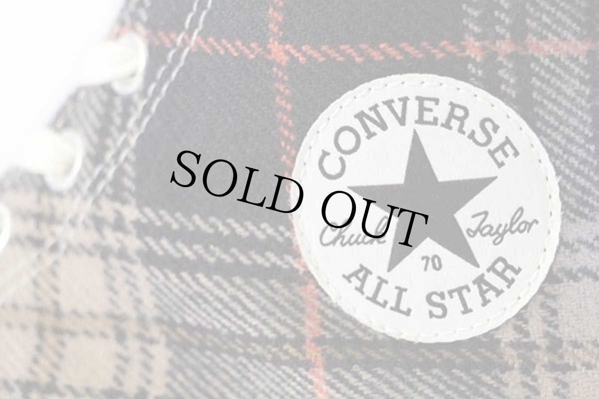 画像7: 未使用★CONVERSEコンバース Chuck Taylorチャックテイラー CT70 HI チェック 10 (7)