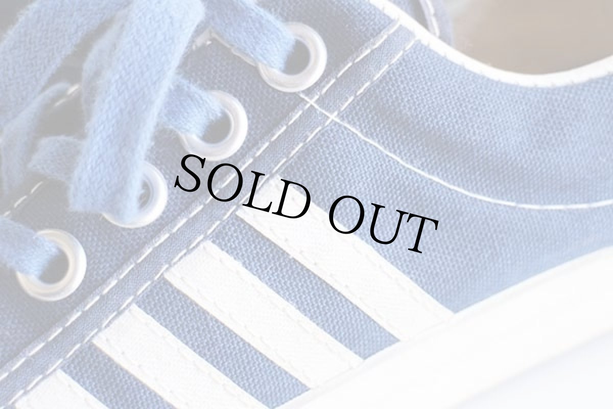 画像7: 70s USA製 UNKNOWN キャンバス スニーカー ローカット 紺 8 (7)