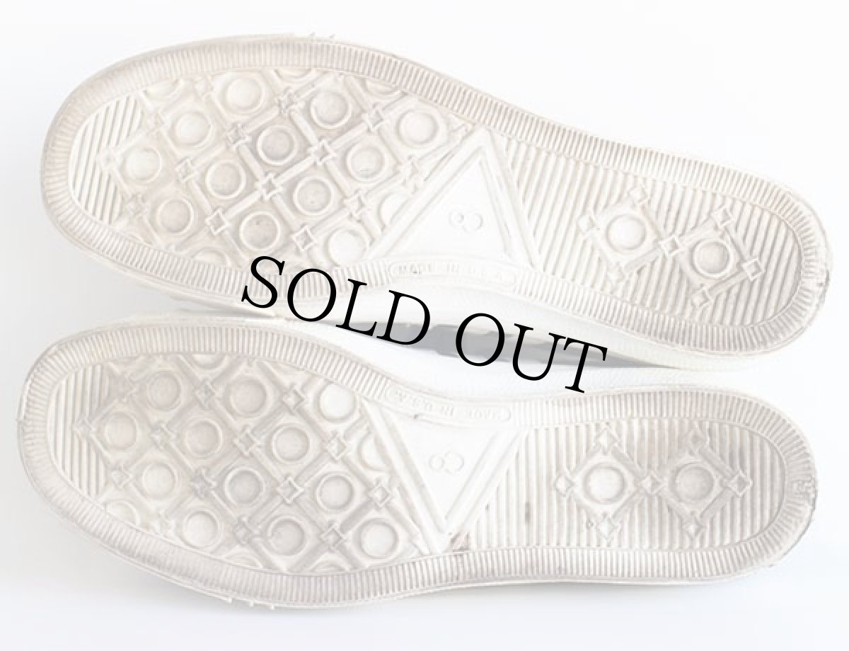 画像5: 70s USA製 UNKNOWN キャンバス スニーカー ローカット 紺 8 (5)