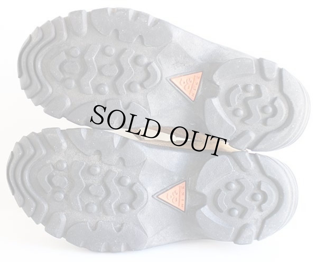 画像4: 90s NIKEナイキ ACG ヌバックレザー トレッキングシューズ ベージュ 25cm (4)