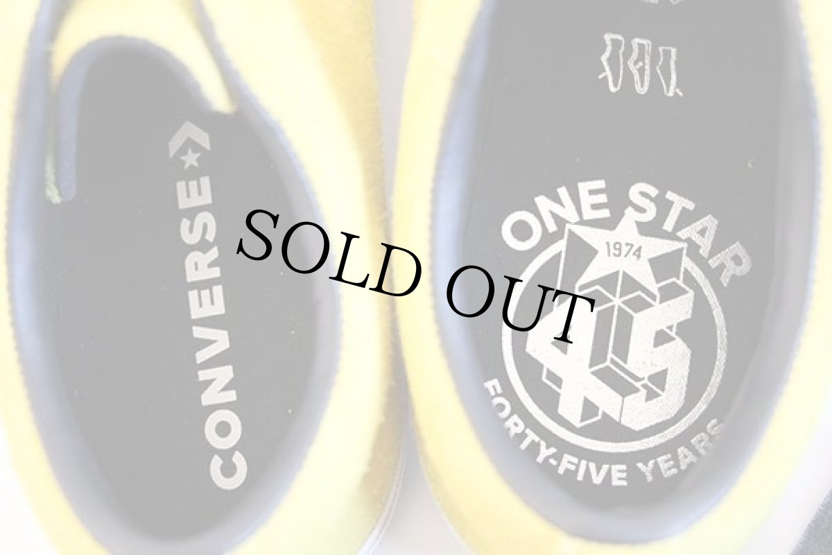 画像6: 未使用★CONVERSEコンバース ONE STARワンスター OX 45周年 スエード 黄 8.5 (6)