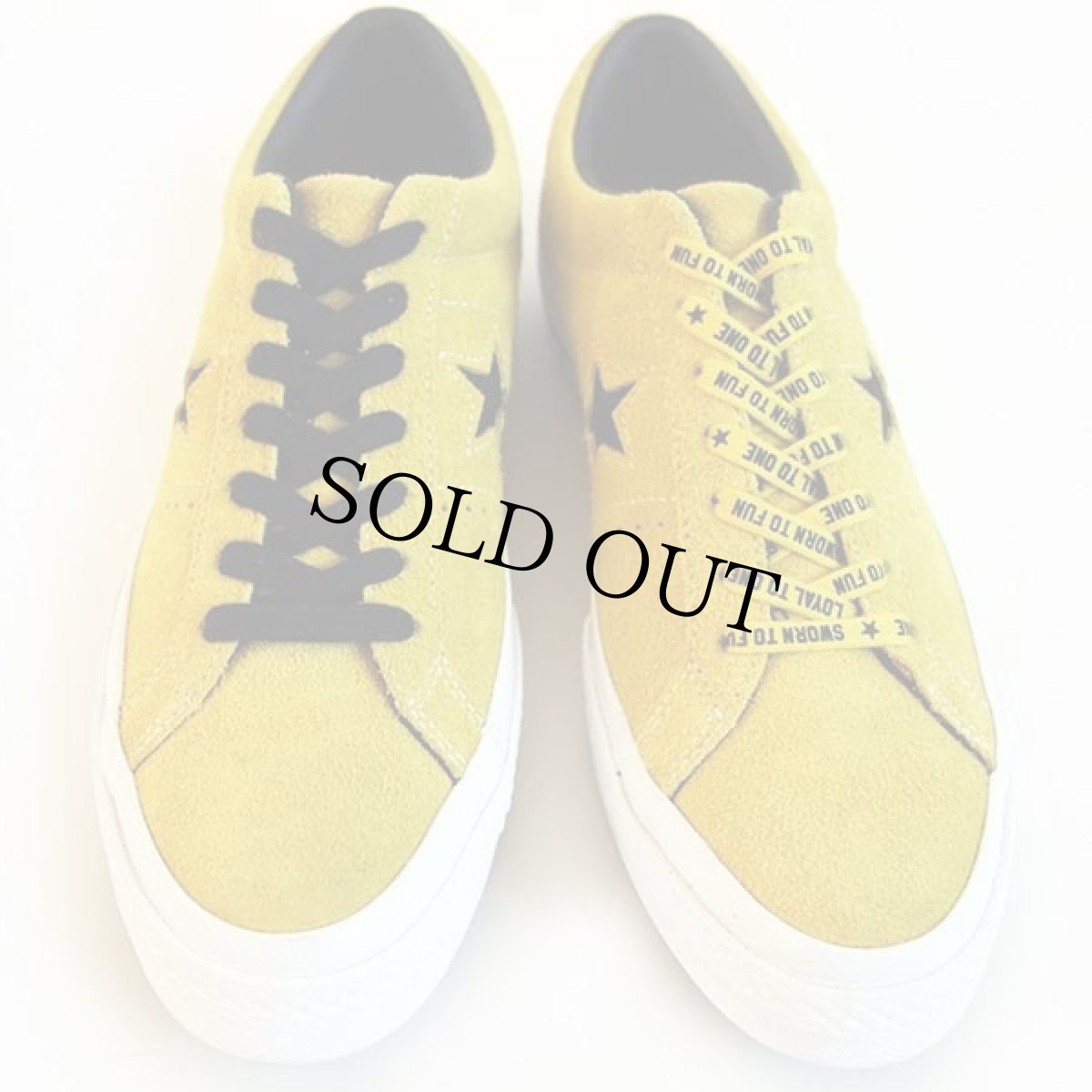 画像3: 未使用★CONVERSEコンバース ONE STARワンスター OX 45周年 スエード 黄 8.5 (3)