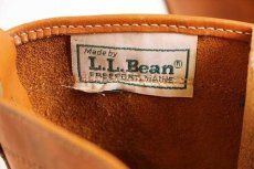 画像5: 90s USA製 L.L.Bean 7ホール ビーンブーツ タン×ブラウン 7M (5)