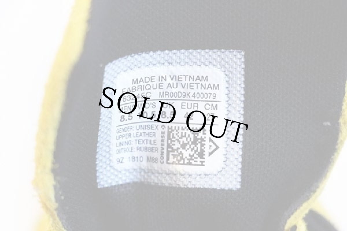 画像5: 未使用★CONVERSEコンバース ONE STARワンスター OX 45周年 スエード 黄 8.5 (5)