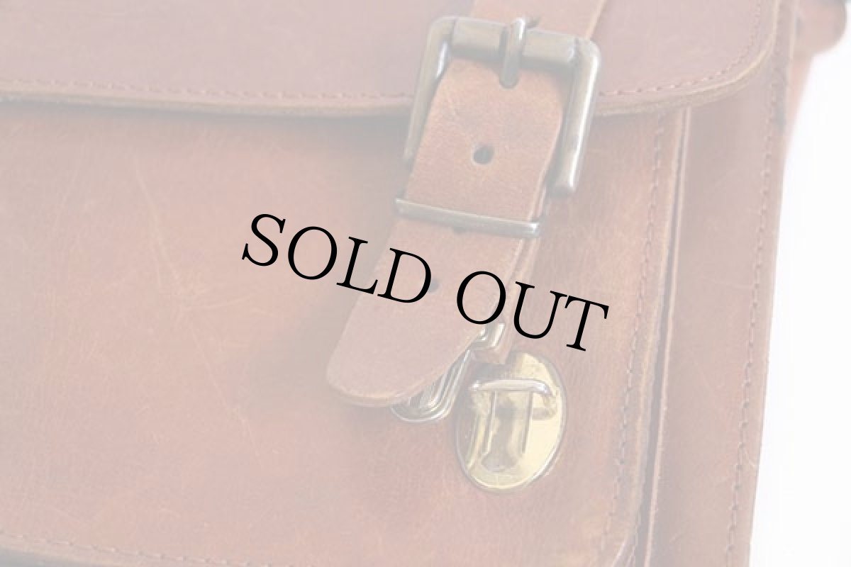 画像5: 90s EddieBauerエディーバウアー 2WAY レザー ブリーフケース 茶 (5)