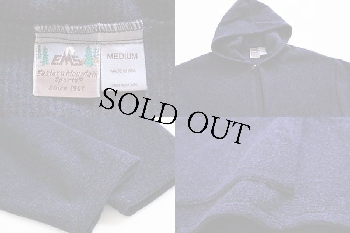 画像3: 90s USA製 EMS プルオーバー ウールパーカー 紫 M (3)