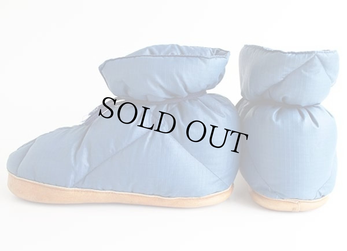 画像2: 70s EddieBauerエディーバウアー ダウン ルームシューズ 紺 (2)