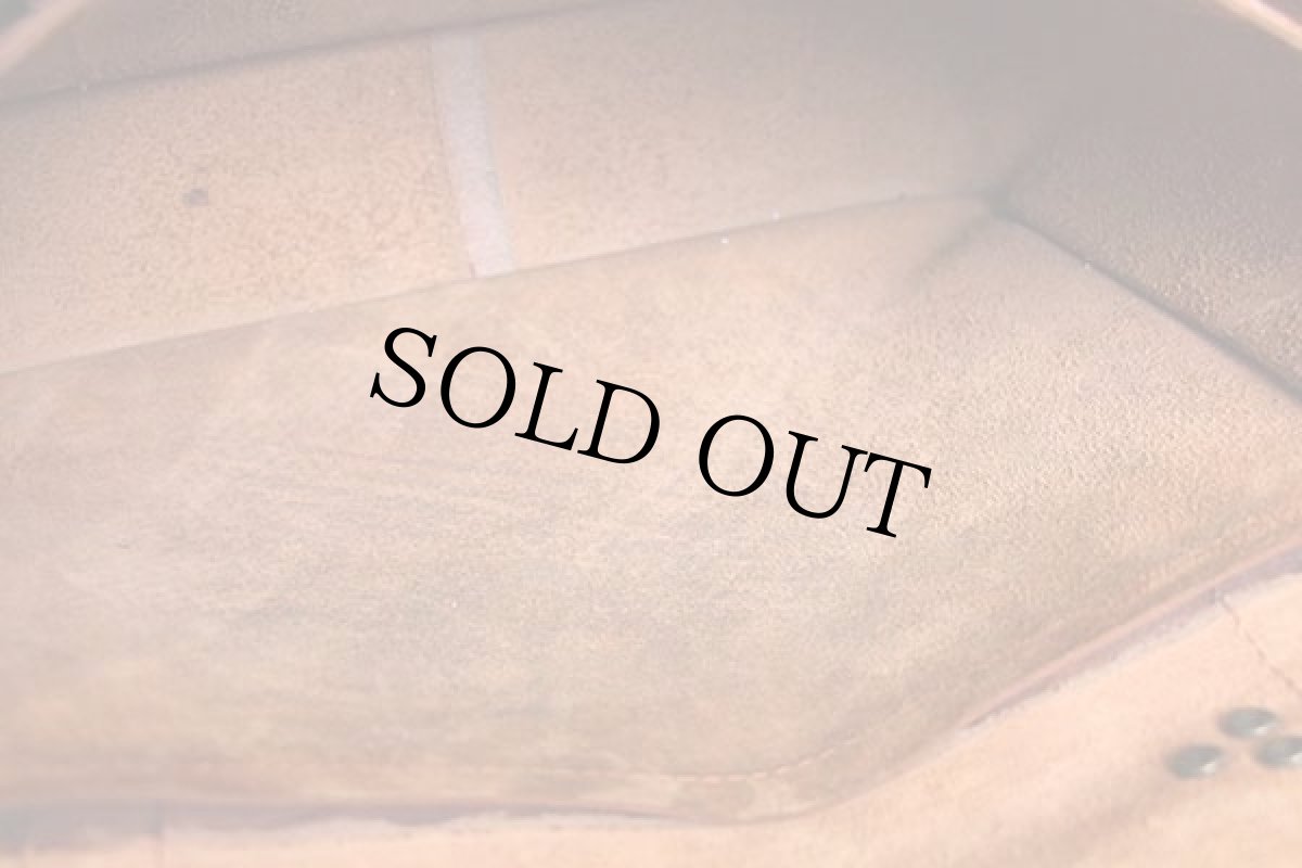 画像7: 90s EddieBauerエディーバウアー 2WAY レザー ブリーフケース 茶 (7)