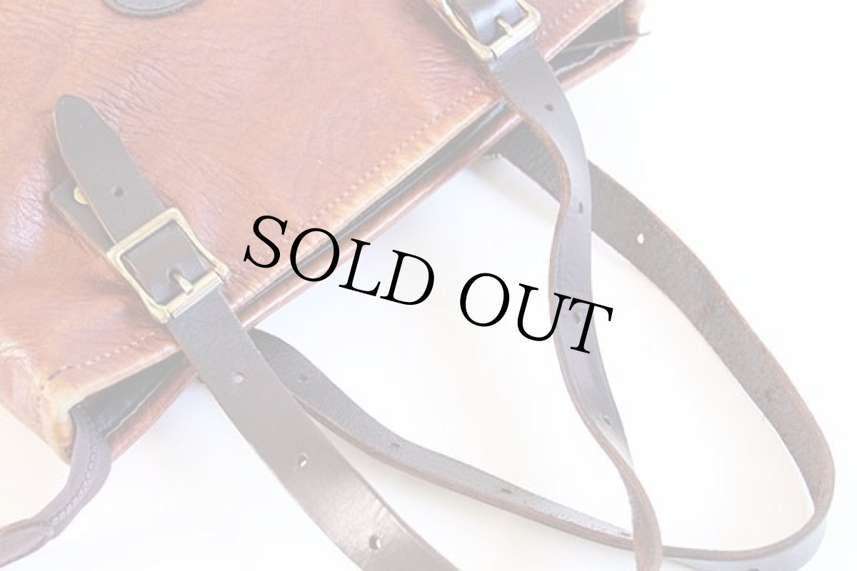 画像6: USA製 DULUTH PACKダルースパック ハンドクラフト オールレザー トートバッグ 茶 (6)