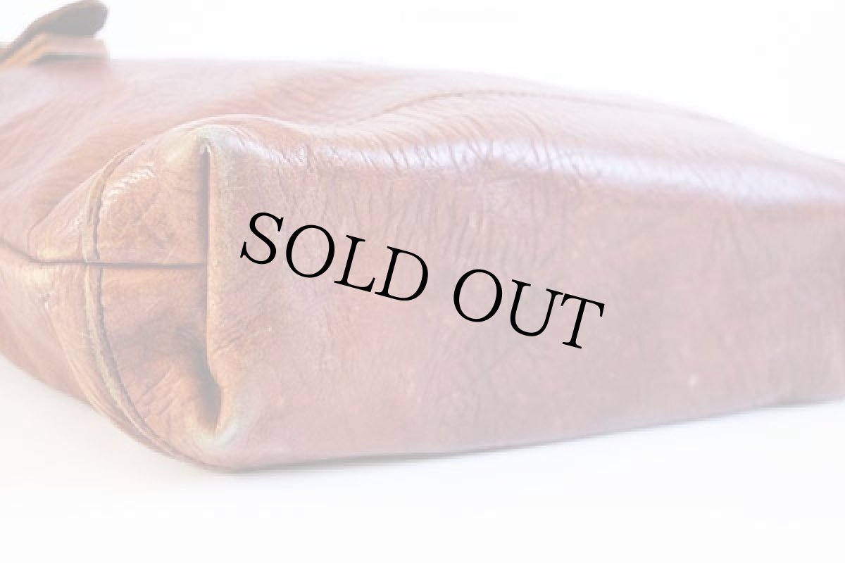 画像7: USA製 DULUTH PACKダルースパック ハンドクラフト オールレザー トートバッグ 茶 (7)