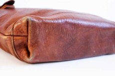 画像7: USA製 DULUTH PACKダルースパック ハンドクラフト オールレザー トートバッグ 茶 (7)