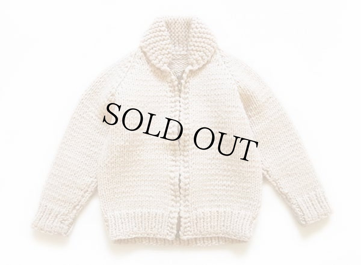 画像2: 70s クマ カウチンセーター キッズ (2)