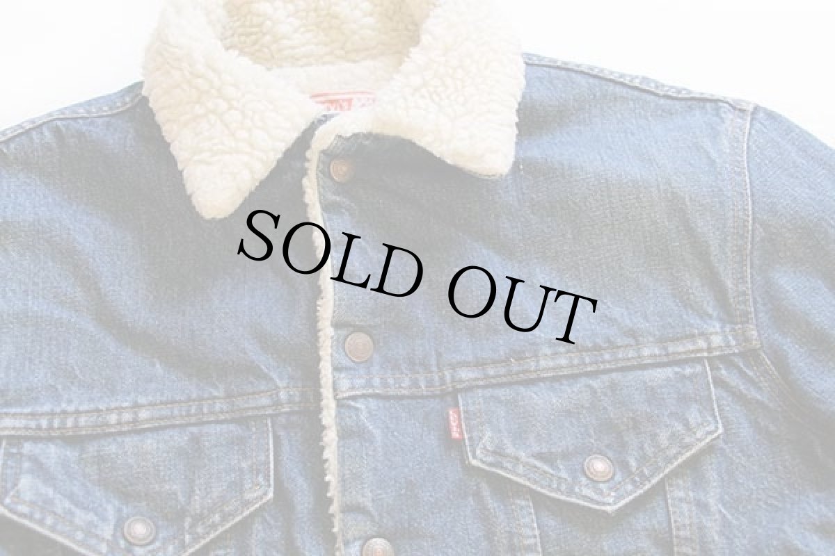 画像3: 70s USA製 Levi'sリーバイス 70605 ボアライナー デニムジャケット 40 (3)