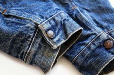 画像6: 70s USA製 Levi'sリーバイス 70605 ボアライナー デニムジャケット 40 (6)