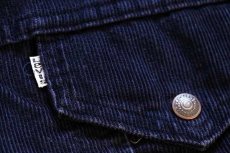 画像5: 70s USA製 Levi'sリーバイス 70605 ボアライナー コーデュロイジャケット 紺 (5)