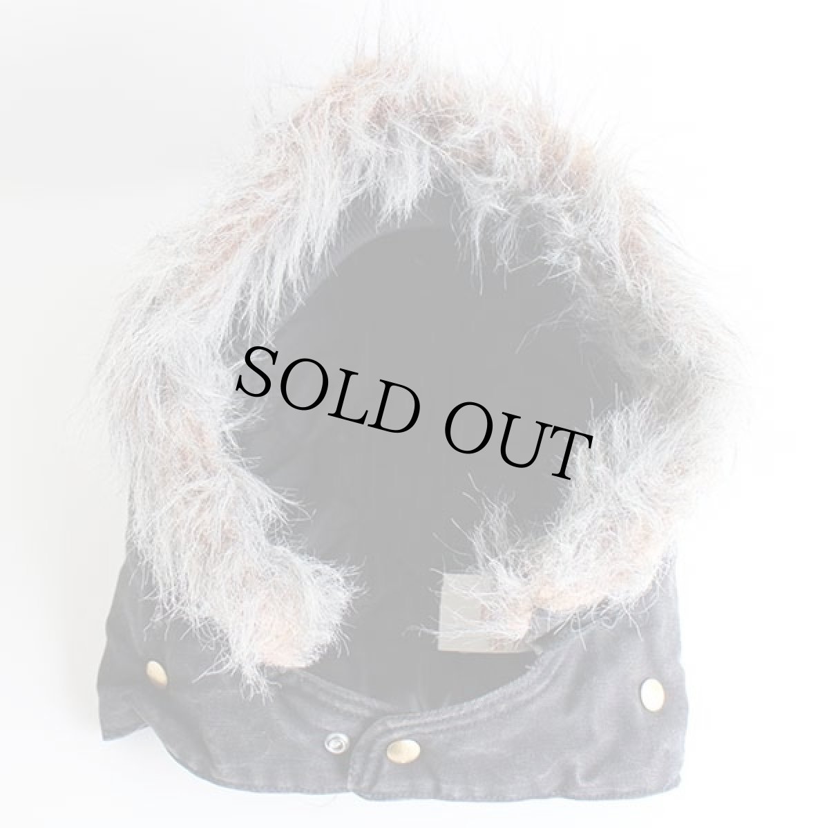 画像2: 80s USA製 carharttカーハート ARCTIC HOOD キルティングライナー ファー付き ダックフード 黒 (2)