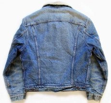 画像2: 70s USA製 Levi'sリーバイス 70605 ボアライナー デニムジャケット 42 (2)