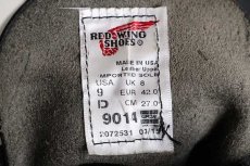 画像5: USA製 REDWINGレッドウイング 9014 BECKMANベックマン ワークブーツ 黒 9D★A (5)